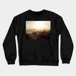 Sunrise over the Columbia River #21 Crewneck Sweatshirt